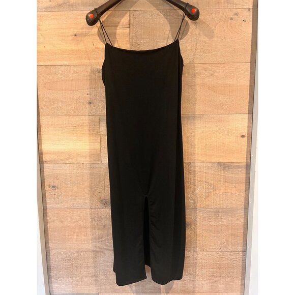 REFORMATION Pavia Knit Dress In Black Size L - Picture 5 of 12